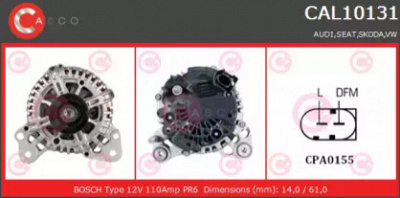 CASCO cal10131as -  Генератор