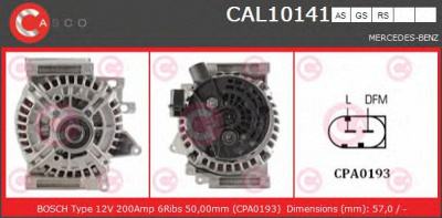 CASCO cal10141gs -  Генератор