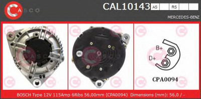 CASCO cal10143as -  Генератор