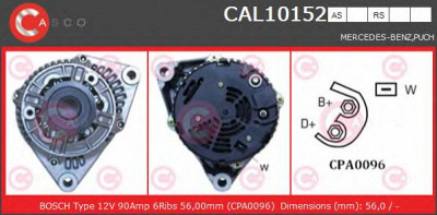 CASCO cal10152rs -  Генератор