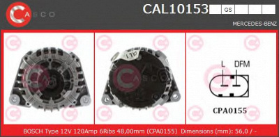 CASCO cal10153gs -  Генератор