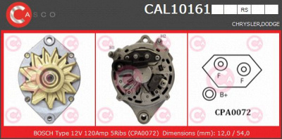 CASCO cal10161rs -  Генератор