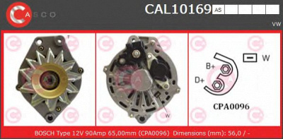CASCO cal10169as -  Генератор