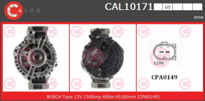 CASCO cal10171gs -  Генератор