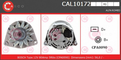 CASCO cal10172rs -  Генератор