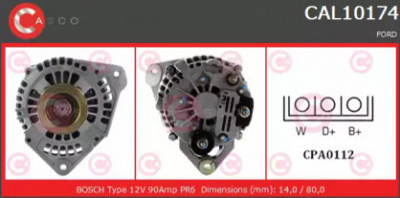 CASCO cal10174as -  Генератор
