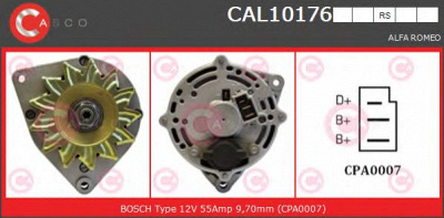 CASCO cal10176rs -  Генератор