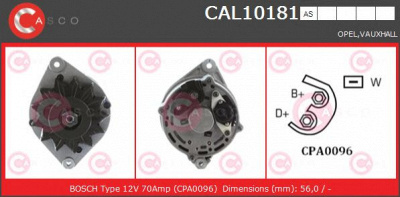 CASCO cal10181as -  Генератор