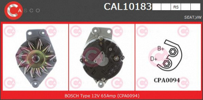 CASCO cal10183rs -  Генератор