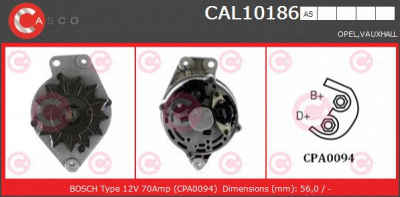 CASCO cal10186as -  Генератор