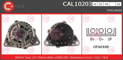 CASCO cal10203rs -