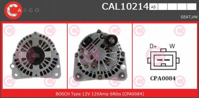 CASCO cal10214as -  Генератор