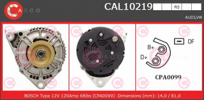 CASCO cal10219rs -  Генератор