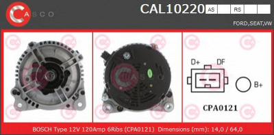 CASCO cal10220rs -  Генератор