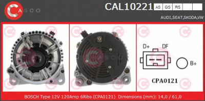 CASCO cal10221as -  Генератор