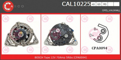 CASCO cal10225gs -  Генератор