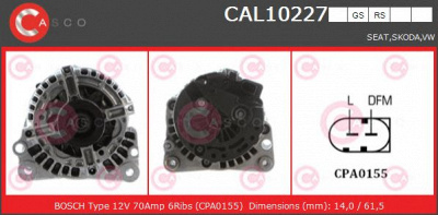 CASCO cal10227gs -  Генератор