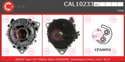 CASCO cal10233as -  Генератор