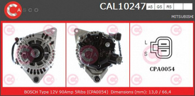 CASCO cal10247rs -  Генератор
