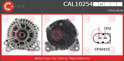 CASCO cal10254gs -  Генератор