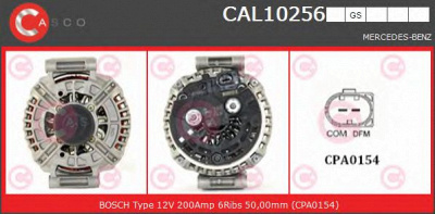 CASCO cal10256gs -  Генератор