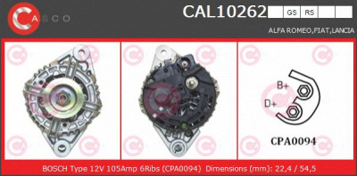 CASCO cal10262rs -