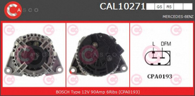 CASCO cal10271gs -  Генератор