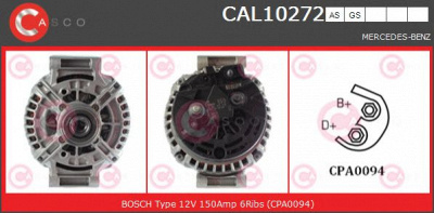 CASCO cal10272as -  Генератор
