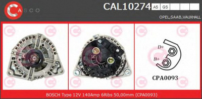 CASCO cal10274as -  Генератор