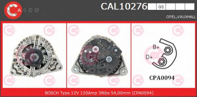 CASCO cal10276gs -  Генератор