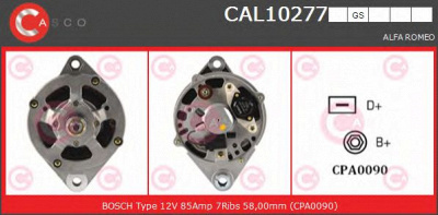 CASCO cal10277gs -  Генератор