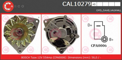 CASCO cal10279as -  Генератор