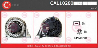 CASCO cal10280gs -  Генератор