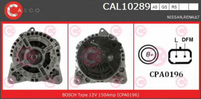 CASCO cal10289rs -  Генератор