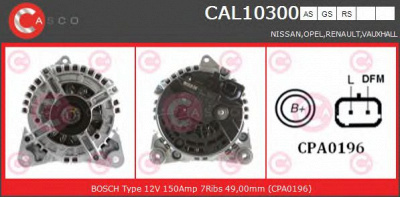 CASCO cal10300as -  Генератор