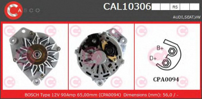 CASCO cal10306rs -  Генератор