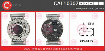 CASCO cal10307rs -  Генератор
