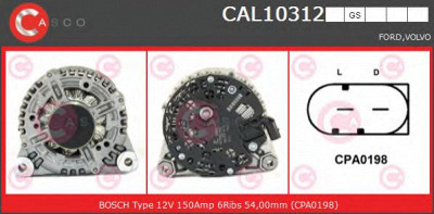 CASCO cal10312gs -  Генератор