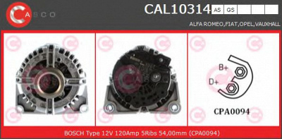 CASCO cal10314gs -  Генератор