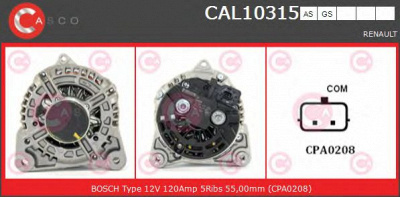 CASCO cal10315gs -  Генератор