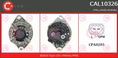 CASCO cal10326as -  Генератор