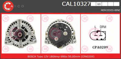 CASCO cal10327gs -  Генератор