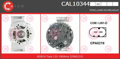 CASCO cal10344gs -  Генератор