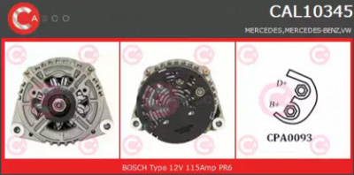CASCO cal10345as -  Генератор