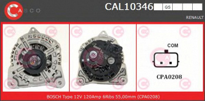 CASCO cal10346gs -  Генератор