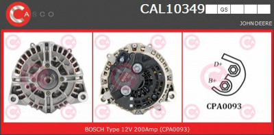 CASCO cal10349gs -  Генератор