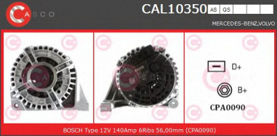 CASCO cal10350as -  Генератор
