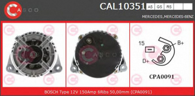 CASCO cal10351gs -  Генератор