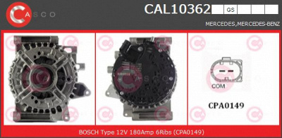 CASCO cal10362gs -  Генератор