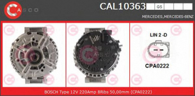 CASCO cal10363gs -  Генератор